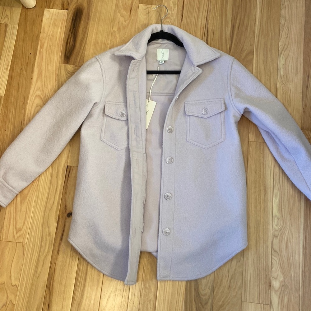 Joie lavender shacket